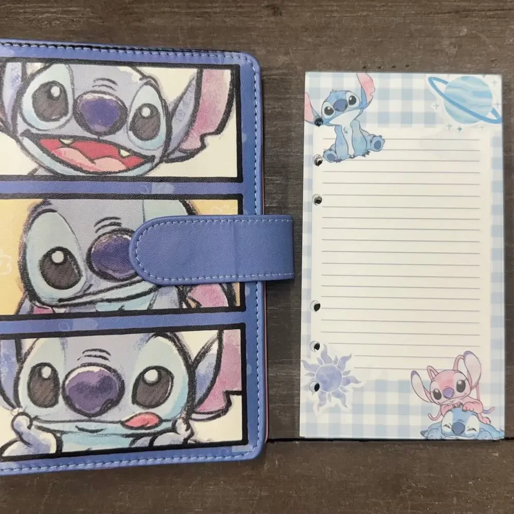 Stitch A6 6 Ring Binder & Paper